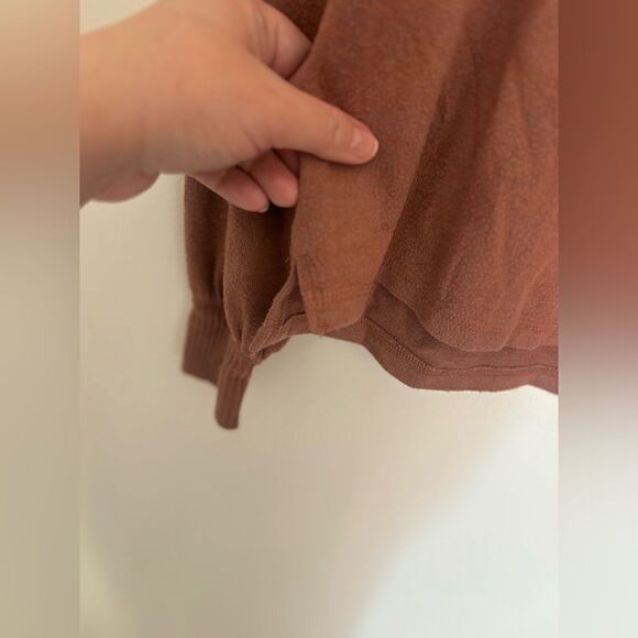 Abercrombie Soft & Cozy brushed fleece long sleeve top size small - Picture 8 of 10